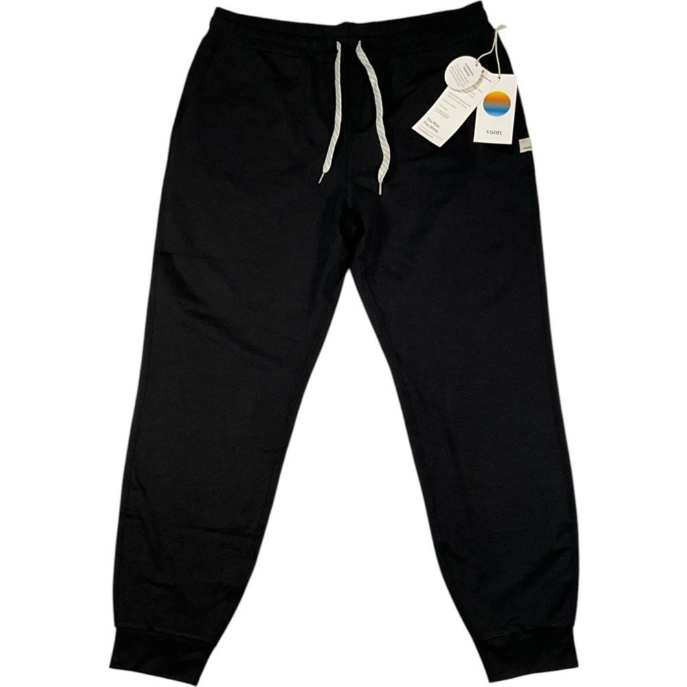 NWT Vuori Halo Performance Jogger Black Heather VW303 Size Medium
